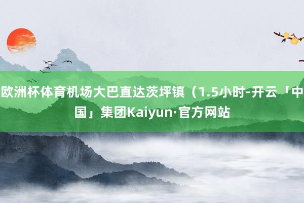 欧洲杯体育机场大巴直达茨坪镇(1.5小时-开云「中国」集团Kaiyun·官方网站